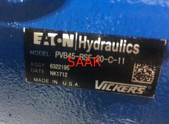 Pompa hydráulica del ISO Eaton Vickers, bomba de pistón axial volumétrica PVB45