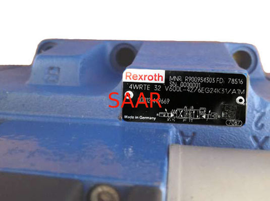 Válvula direccional 4 WRTE 32 V de la alta respuesta de Rexroth 600 L - 42/6 EG. 24K31/A1M R900954303
