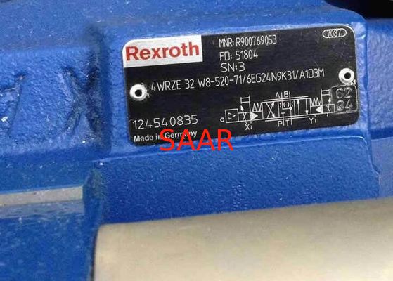 4 WRZE 32 W 8 - 520 - 71/6 EG. nueva Rexroth válvula proporcional original de los 24N9K31/A1D3M R900769053
