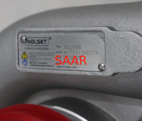 Turbocompresor de 3802696 Cummins Holset