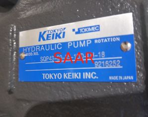Dislocación fija Vane Pump del doble de Tokio Keiki SQP43-60-35-1DD-LH-18