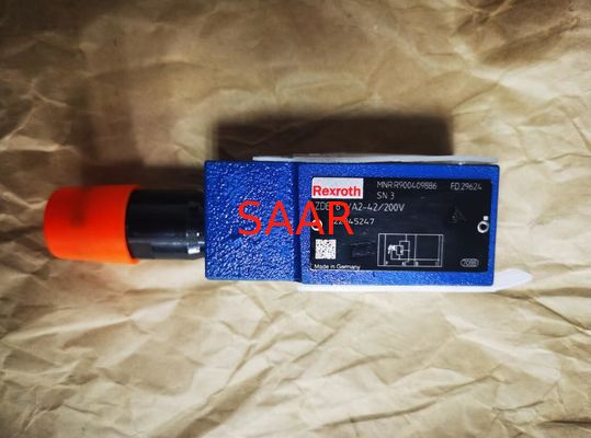 Válvula de descarga pilotada presión de Rexroth R900409886 ZDB6VA2-42/200V ZDB6VA2-4X/200V