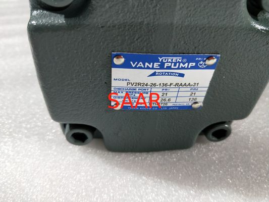 PV2R23-33-60-F-RAAA-41 Yuken Hydraulic Vane Pump / Double Vane Pump PV2R23 Series también conocido como PV2R23