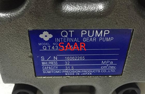 Sumitomo QT61-200-A Serie QT Bomba de engranaje de baja presión / Bomba de engranaje interna hidráulica