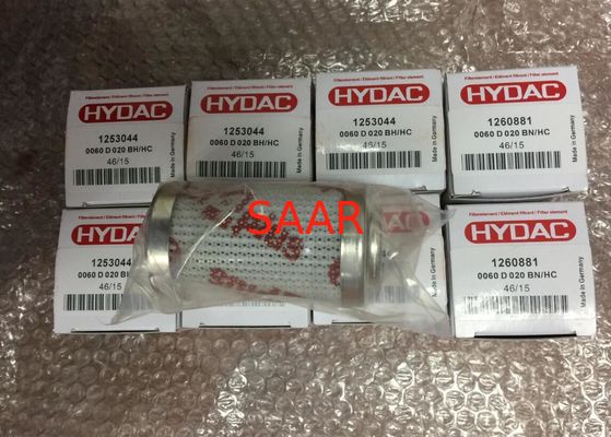 1263404, 0030D003ON/-V Elemento de filtro Hydac de alta eficiencia 0015D 0030D 0055D 0060D 0075D 0095D Serie