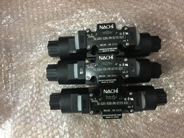 Tipo mojado válvula hidráulica industrial, válvula electromagnética hidráulica de la serie de Nachi SS-G03