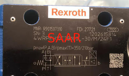 R901507310, 4WRPEH10C3B100L-3X/M/24F1 Rexroth 4WRPEH-3X Series Proportional Valve