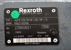 Motor enchufable A2FE107/61W-VZL181 A2FE107/61W-VZL171 A2FE125/61W-VZL181 A2FE125/61W-VZL171 A2FE160/61W-VZL181 de Rexroth