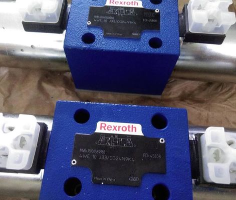 Rexroth R900589988 4WE10J3X/CG24N9K4 4WE10J33/CG24N9K4   Válvulas direccionales del carrete, haber actuado directo, con el solenoide Actua