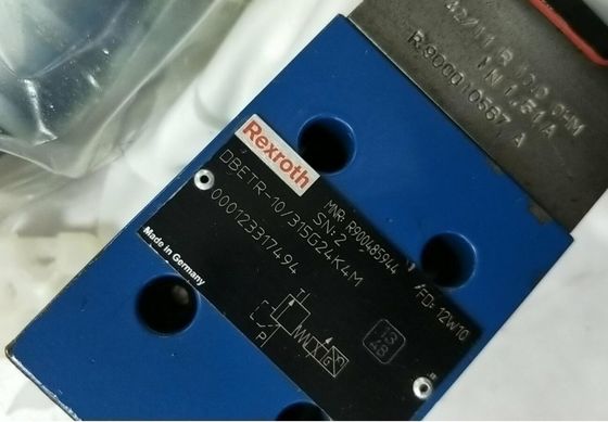 Válvula de Rexroth R900485944 DBETR-1X/315G24K4M DBETR-10/315G24K4M Proportional Pressure Relief