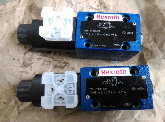 Válvula direccional del carrete de Rexroth R901087088 4WE6D7X/HG24N9K4 4WE6D70/HG24N9K4