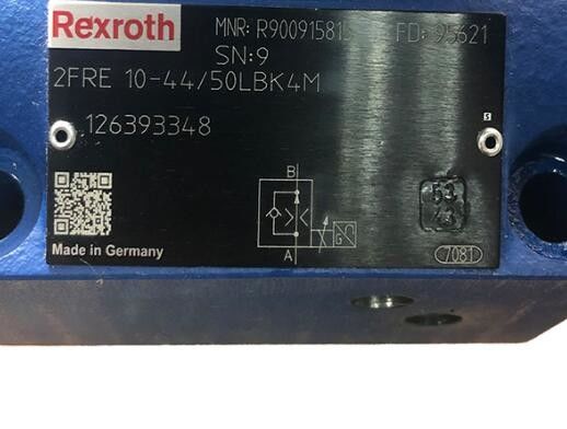 Válvula de R900915815 los 2FRE10-4X/50LBK4M los 2FRE10-44/50LBK4M Proportional Flow Control