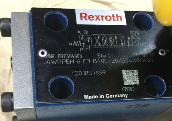 0811404603 electrónica integrada Directional Control Valve de los 4WRPEH6C3B40L-2X/G24K0/A1M 4WRPEH6C3B40L-20/G24K0/A1M