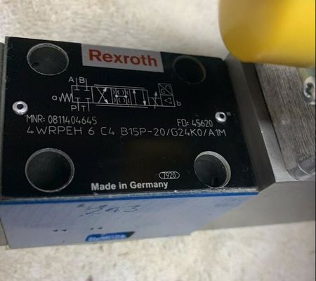 0811404645 electrónica integrada Directional Control Valve de los 4WRPEH6C4B15P-2X/G24K0/A1M 4WRPEH6C4B15P-20/G24K0/A1M