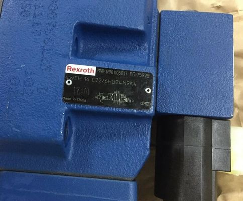Válvula direccional del carrete de R901108817 4WEH16C7X/6HG24N9K4 4WEH16C72/6HG24N9K4 con la impulsión electrohidráulica
