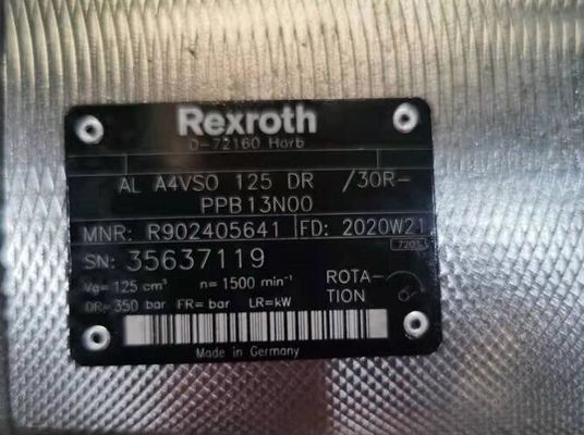 Bomba variable del pistón axial de R902405641 ALA4VSO125DR/30R-PPB13N00 Rexroth