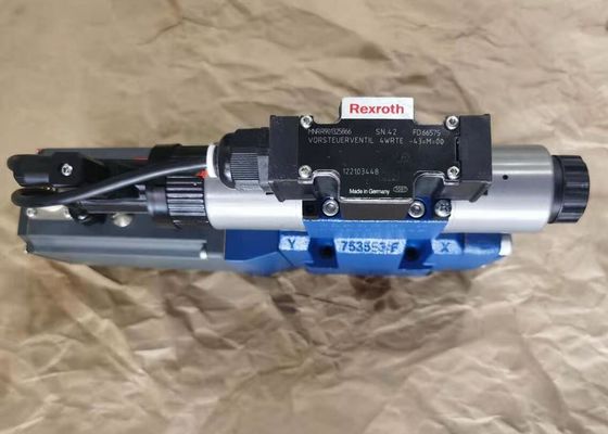 Rexroth R9009544254 4 WRTE 10 V 1 - 100 L - 46/6 EG. 24ETK31/A1M 4 WRTE 10 V 1 - 100 L - 4 X/6 EG. 24ETK31/A1M Proportioinal Valve