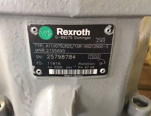 Bomba variable del pistón axial de R902155690 A11VO75LRDS/10R-NSD12N00-S Rexroth