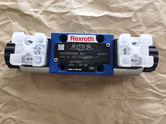 Válvula direccional del carrete de Rexroth R900953568 4WE6J62/SG24N9K4/V 4WE6J6X/SG24N9K4/V