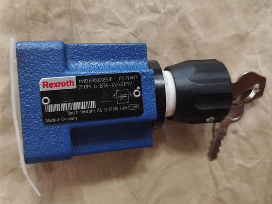 Válvula de control mandada por solenoide de Rexroth R900205518 2FRM6B36-3160MV 2FRM6B36-31/6QMV Diectional