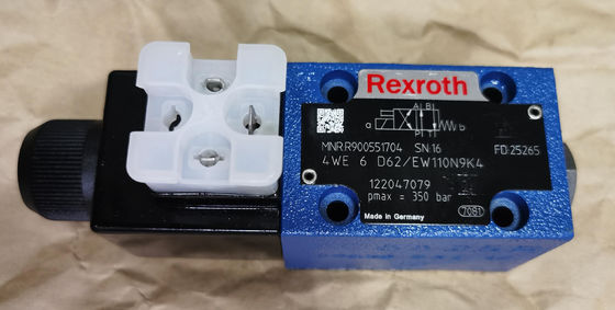 Válvula direccional del carrete de Rexroth R900551704 4WE6D62/EW110N9K4 4WE6D6X/EW110N9K4