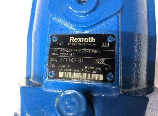 Bomba variable A7VO55DR Type del pistón axial de R902004167 A7VO55DR/63R-NPB01 Rexroth
