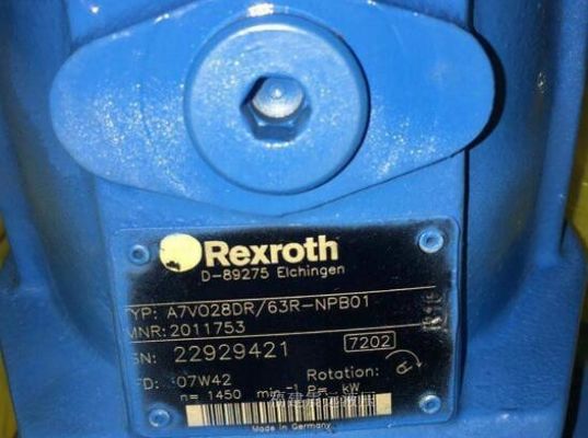 Bomba variable A7VO28DR Type del pistón axial de R902223310 A7VO28DR/63R-NPB01 Rexroth