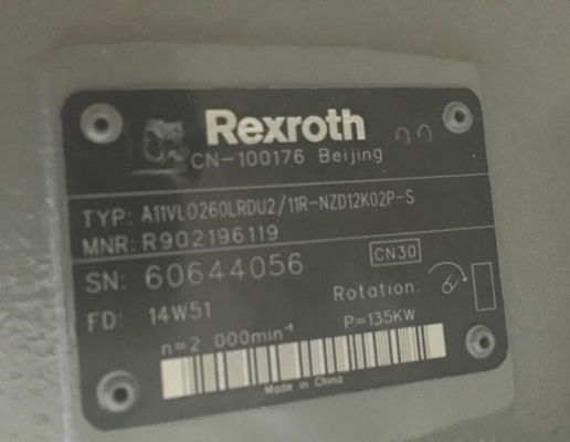 Tipo bomba variable de R902196119 A11VLO260LRDU2/11R-NZD12K02 P-S Rexroth A11VO del pistón axial