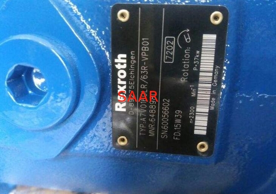 Bomba variable del pistón axial de la serie de R902253560 A7VO160LR/63R-VPB01 Rexroth A7VO160