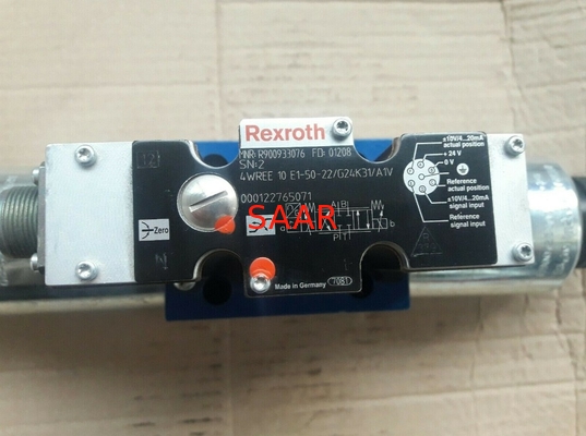 Válvula direccional proporcional de Rexroth R900933076 4WREE10E1-50-2X/G24K31/A1V 4WREE10E1-50-22/G24K31/A1V