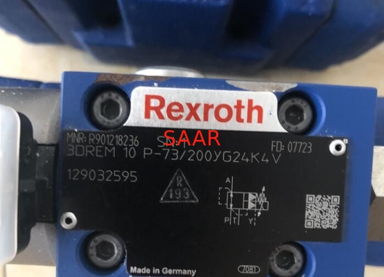 Válvula manorreductora proporcional R901218236 3DREM10P-73/200YG24K4V 3DREM10P-7X/200YG24K4V de la serie 3DREM