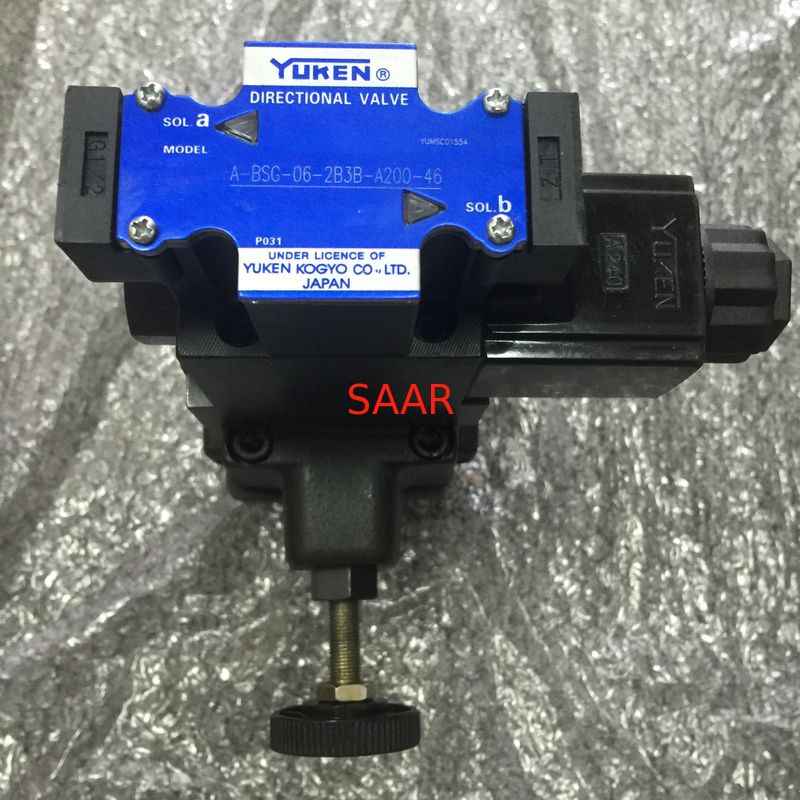 Válvula de descarga de presión corrosiva anti de Yuken, válvula proporcional de BSG-06 Yuken