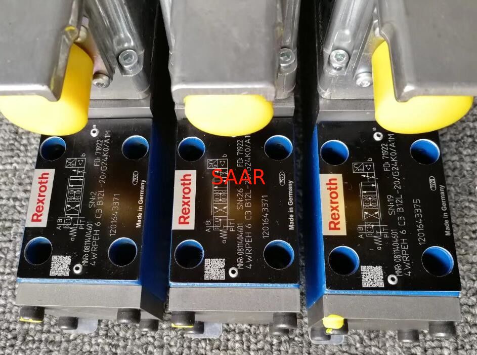 0811404601 electrónica integrada Directional Control Valve de los 4WRPEH6C3B12L-2X/G24K0/A1M 4WRPEH6C3B12L-20/G24K0/A1M
