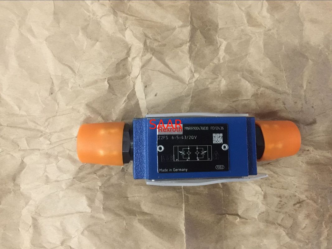 Válvula de control de la válvula reguladora del gemelo de Rexroth R900476838 Z2FS6-5-43/2QV Z2FS6-5-4X/2QV