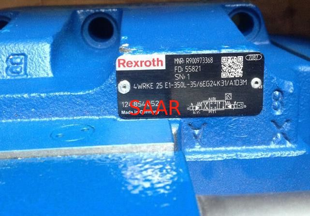 Rexroth R900973368 4 WRKE 25 E 1 - 350 L - 35/6 EG. 24K31/A1D3M 4 WRKE 25 E 1 - 350 L - 3 X/6 EG. 24K31/A1D3M Proportional Directional Valve