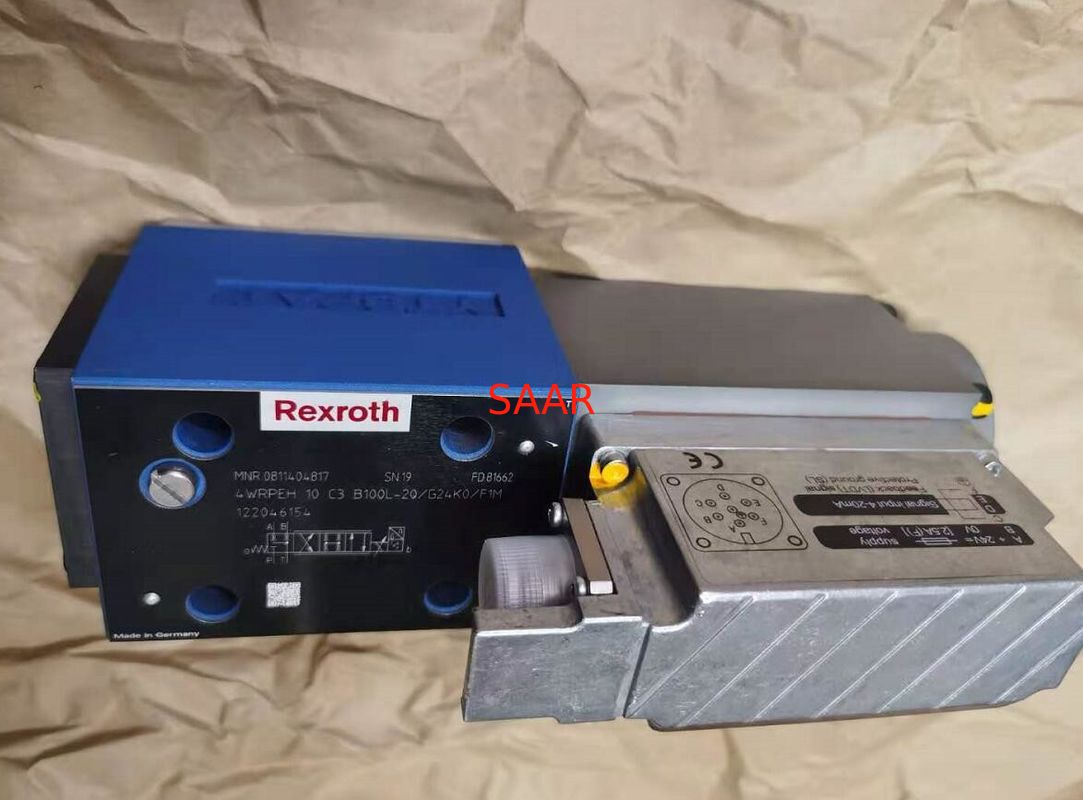 0811404817 válvula de control de los 4WRPEH10C3B100L-20/G24K0/F1M 4WRPEH10C3B100L-2X/G24K0/F1M Integrated Electronics Directional