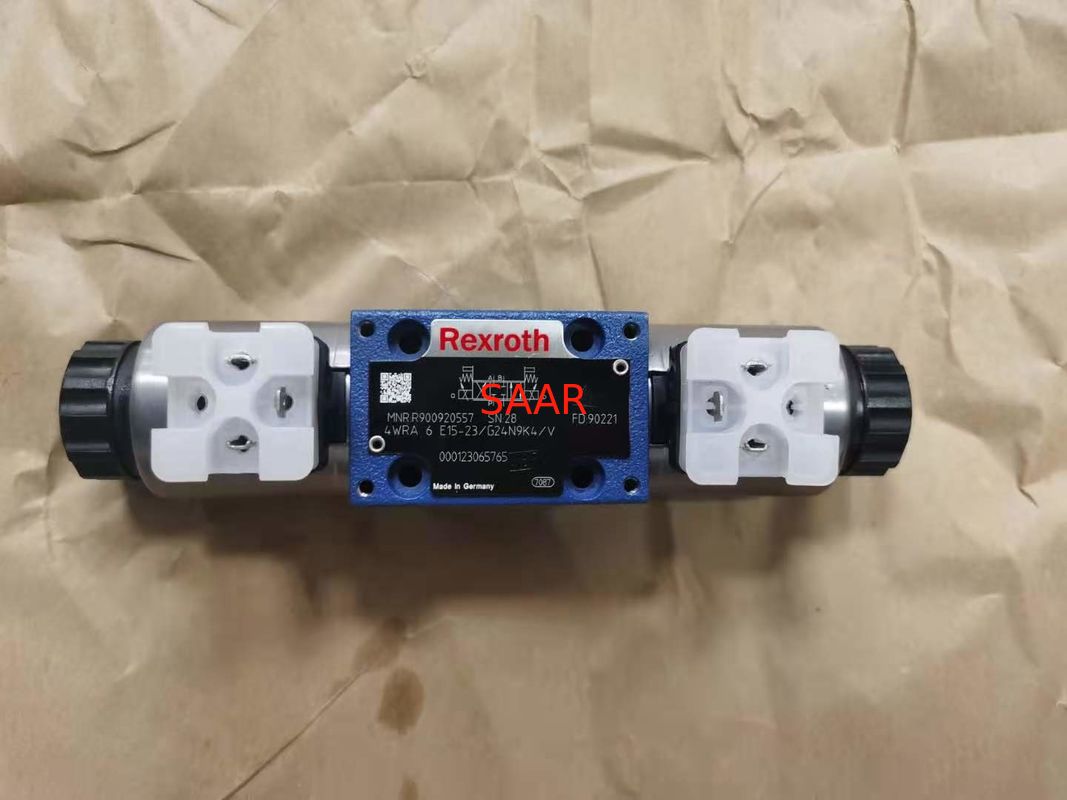 Válvula direccional proporcional de Rexroth R900920557 4WRA6E15-23/G24N9K4/V 4WRA6E15-2X/G24N9K4/V