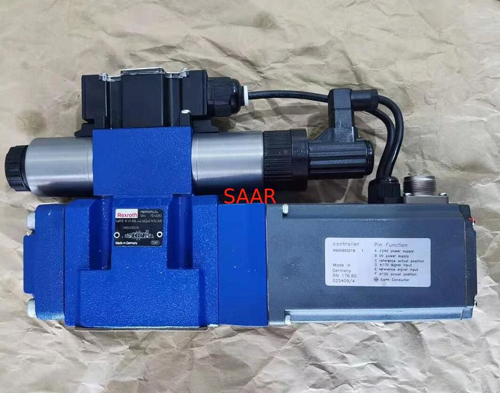 Rexroth R9009544254 4 WRTE 10 V 1 - 100 L - 46/6 EG. 24ETK31/A1M 4 WRTE 10 V 1 - 100 L - 4 X/6 EG. 24ETK31/A1M Proportioinal Valve