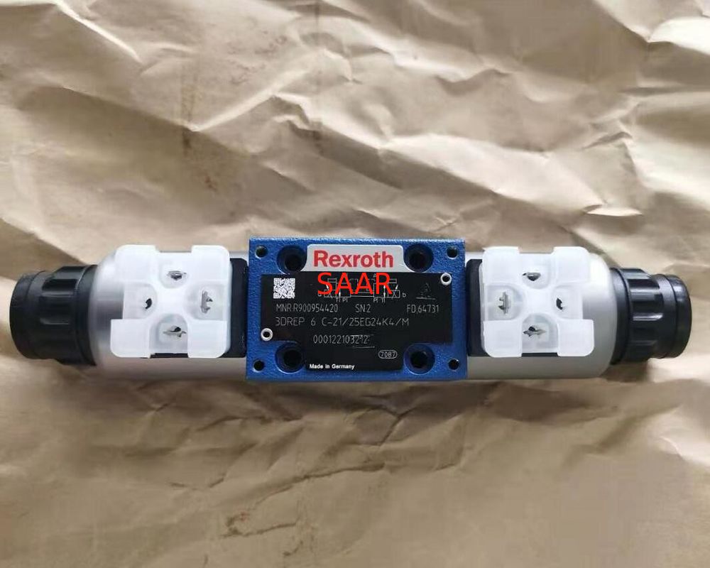 Rexroth R900954420 3 DREP 6 C - 2 X/25 EG. 24K4/M 3 DREP 6 C - válvula de reducción de 21/25 EG. 24K4/M Proportional Directional Pressure