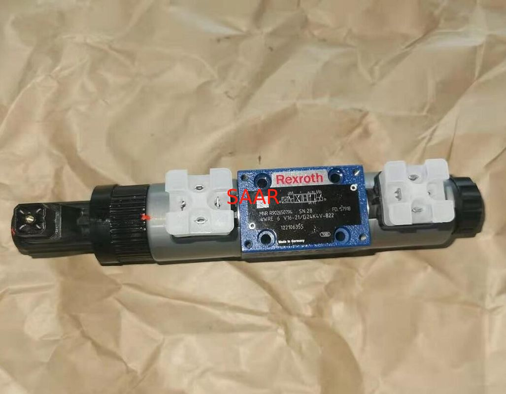 Válvula direccional proporcional de Rexroth R902650794 4WRE6V16-21/G24K4V-822 4WRE6V16-2X/G24K4V-822