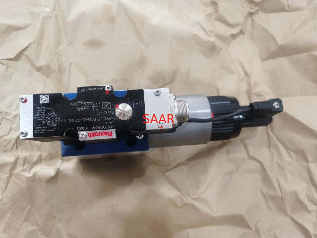 Válvula direccional proporcional de Rexroth R900940191 4WREE10EA75-23/G24K31/A1V 4WREE10EA75-2X/G24K31/A1V