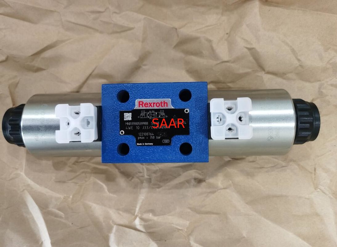 Rexroth R900589988 4WE10J3X/CG24N9K4 4WE10J33/CG24N9K4   Válvulas direccionales del carrete, haber actuado directo, con el solenoide Actua