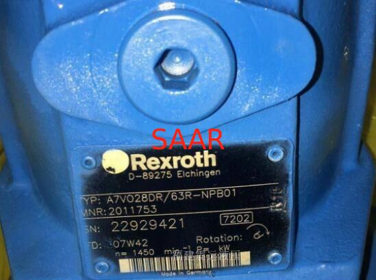 Bomba variable A7VO28DR Type del pistón axial de R902223310 A7VO28DR/63R-NPB01 Rexroth