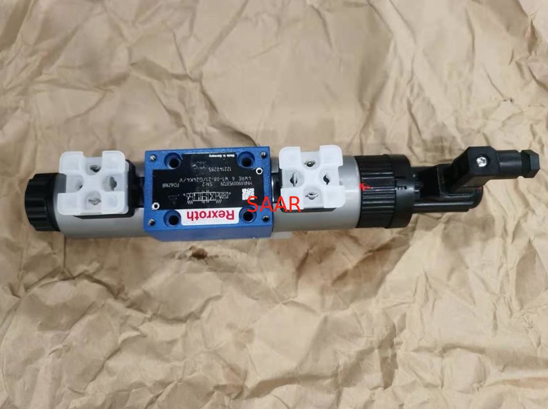 Válvulas direccionales proporcionales de Rexroth R9009593729 4WRE6W1-08-21/G24K4/V R9009593729 4WRE6W1-08-2X/G24K4/V
