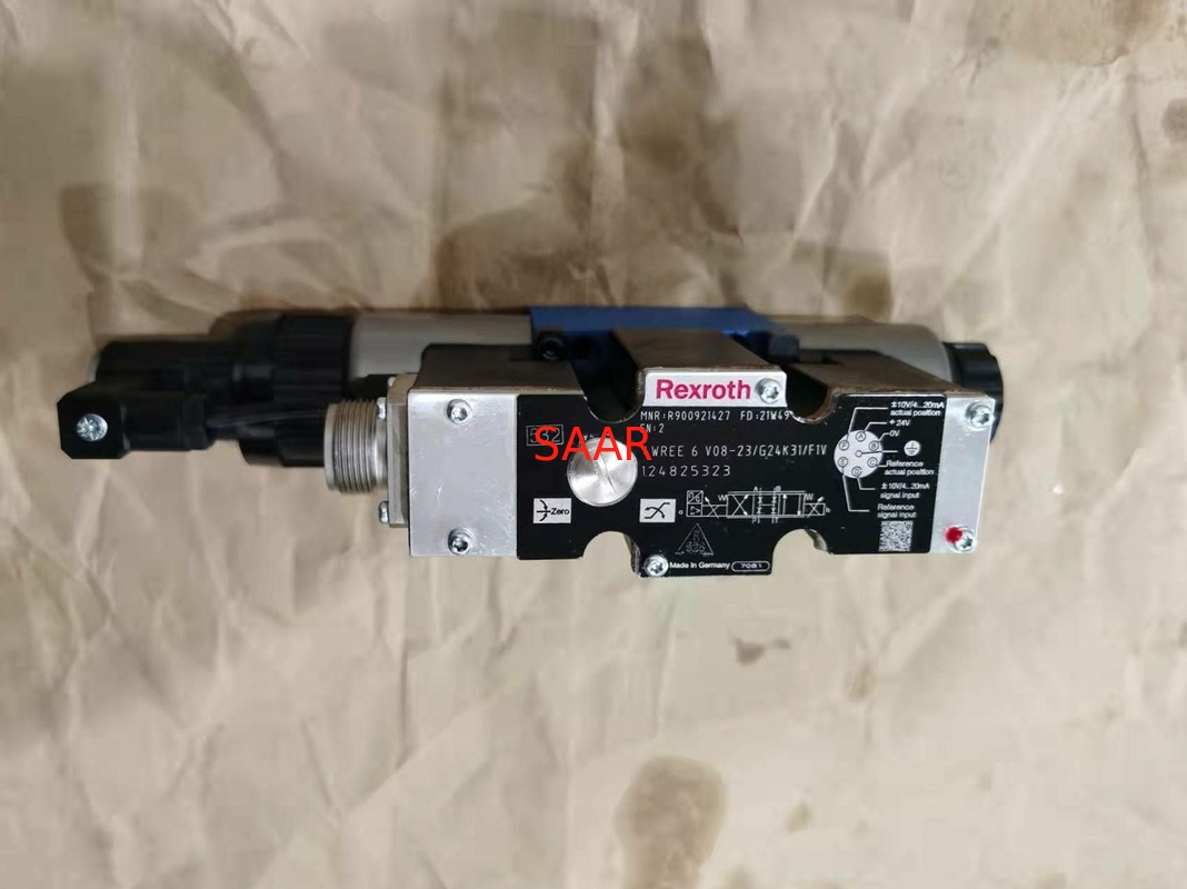 Válvula direccional proporcional de Rexroth R900921427 4WREE6V08-2X/G24K31/F1V 4WREE6V08-22/G24K31/F1V