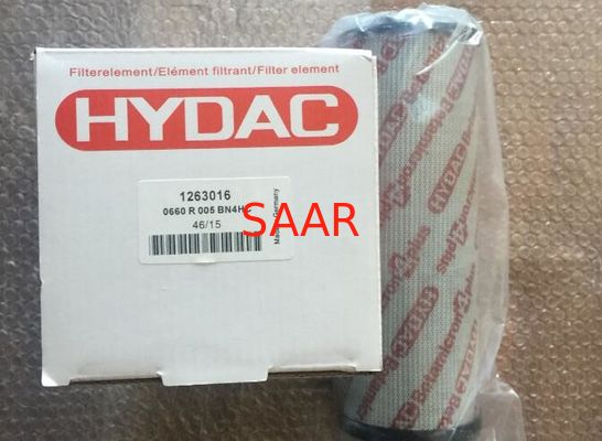 Línea de vuelta serie del elemento filtrante de Hydac 0660R, recambios del filtro hydráulico