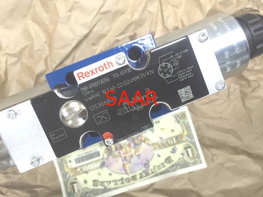 Las válvulas direccionales proporcionales de Rexroth mecanografían 4WRAE10, haber actuado directo, sin eléctrico