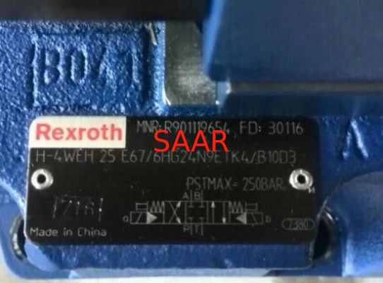 Mecanografíe a 4WEH25 las válvulas direccionales del carrete, experimental actuadas con el electro - impulsión hidráulica