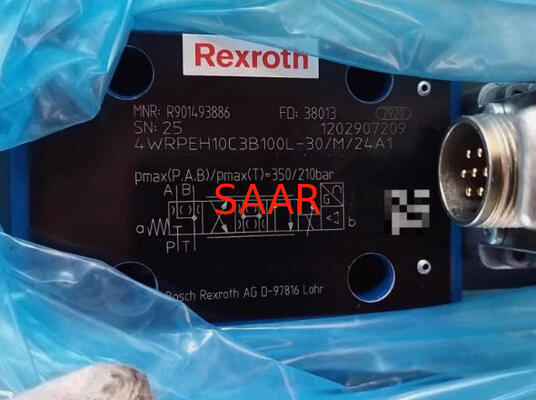 Válvula proporcional Rexroth serie 4WRPEH-3X R901493886 4WRPEH10C3B100L-3X/M/24A1