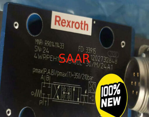 Válvula proporcional Rexroth 4WRPEH-3X Serie R901411433, 4WRPEH10C4B100L-3X/M/24A1
